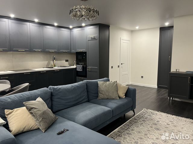 

1-к. квартира, 52,3 м², 2 кровати