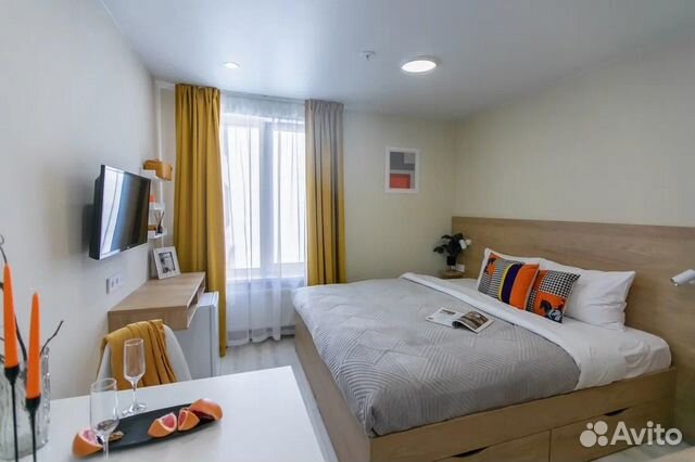 

Квартира-студия, 22 м², 1 кровать