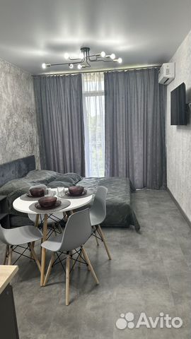 

Квартира-студия, 30 м², 1 кровать