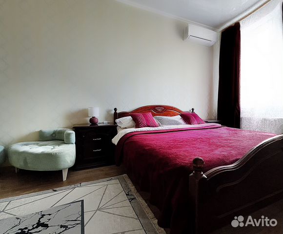 

1-к. квартира, 45 м², 2 кровати