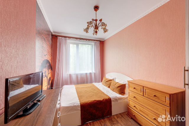 

2-к. квартира, 45 м², 2 кровати