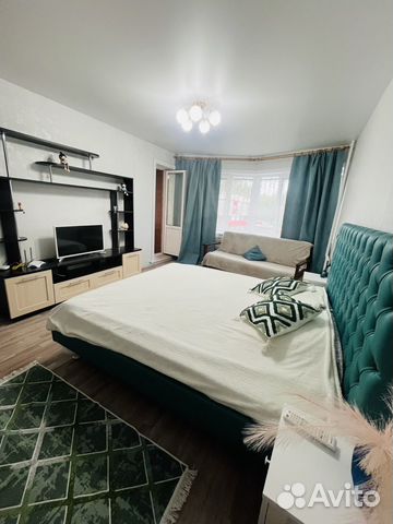 

1-к. квартира, 45 м², 2 кровати