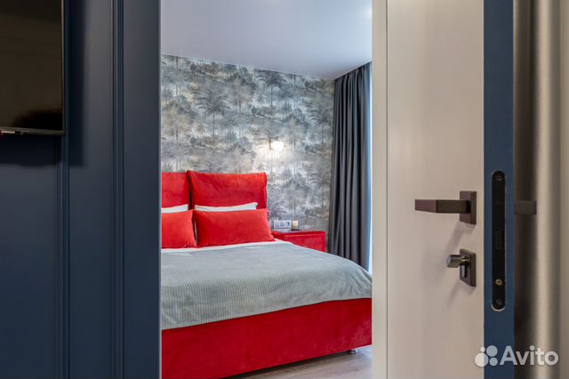 

1-к. квартира, 52 м², 2 кровати