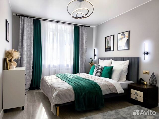 

2-к. квартира, 55 м², 2 кровати