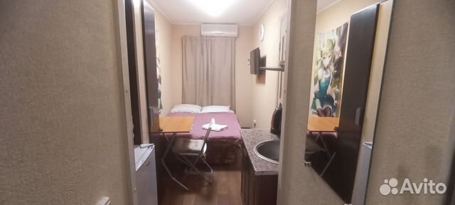 

Квартира-студия, 10 м², 1 кровать