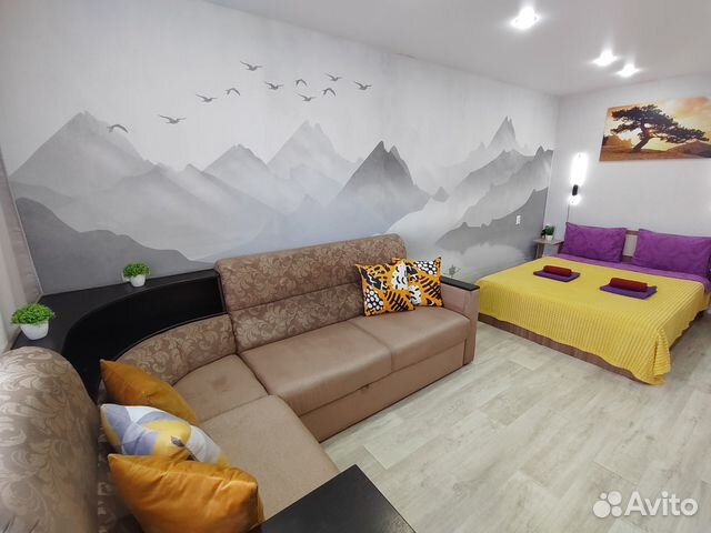 

1-к. квартира, 36 м², 2 кровати