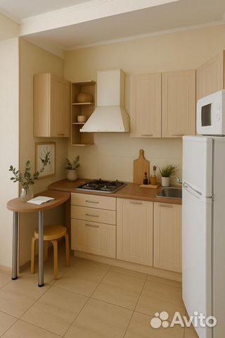 

Квартира-студия, 25 м², 2 кровати