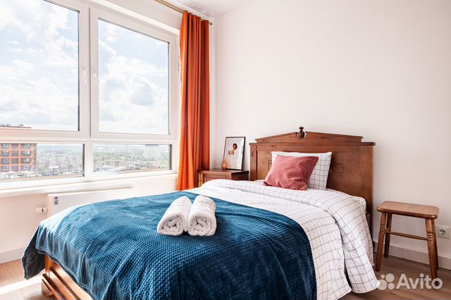 

2-к. квартира, 50 м², 3 кровати