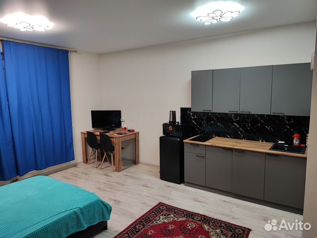 

Квартира-студия, 33 м², 1 кровать