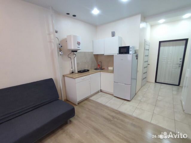 

Квартира-студия, 22 м², 1 кровать