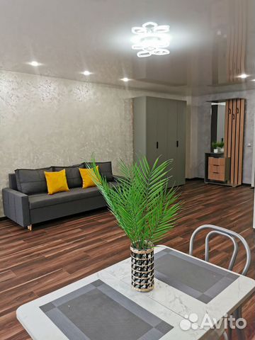 

1-к. квартира, 38 м², 2 кровати