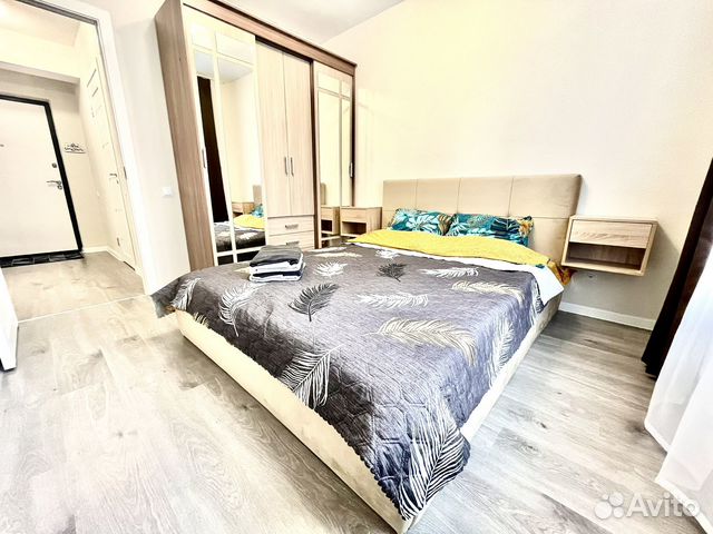 

1-к. квартира, 37 м², 2 кровати