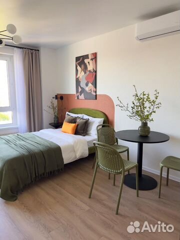 

Квартира-студия, 30 м², 1 кровать