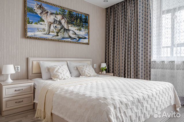 

1-к. квартира, 43 м², 4 кровати