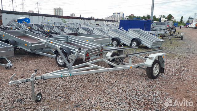 Прицеп для перевозки лодок и катеров лав15