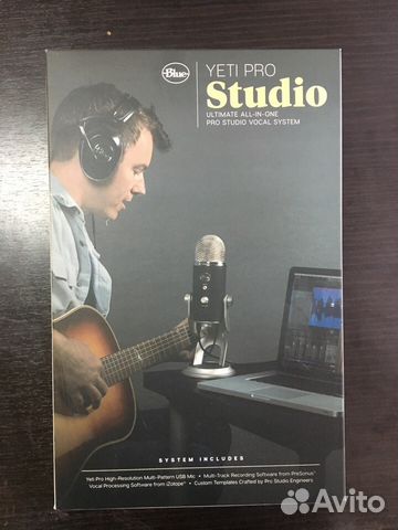 Студийный микрофон blue yeti PRO studio