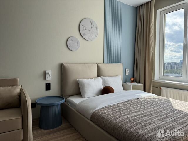 

Квартира-студия, 30 м², 2 кровати