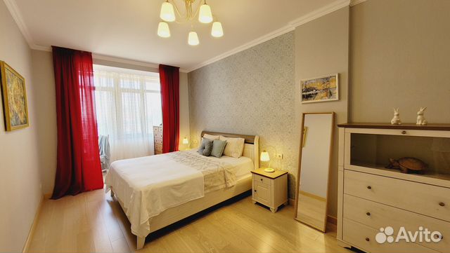 

1-к. квартира, 57,7 м², 3 кровати