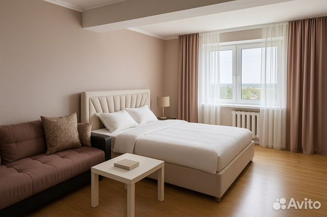 

1-к. квартира, 50 м², 3 кровати