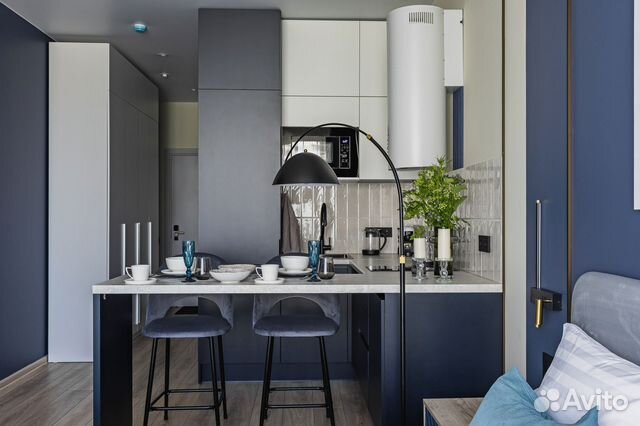 

Квартира-студия, 30 м², 1 кровать