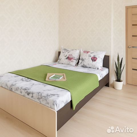 

1-к. квартира, 40 м², 2 кровати
