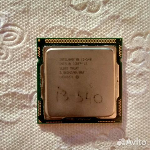 CPU Intel Core i3-540