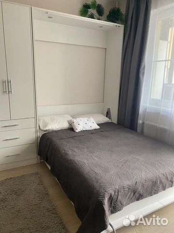 

Квартира-студия, 27,4 м², 2 кровати