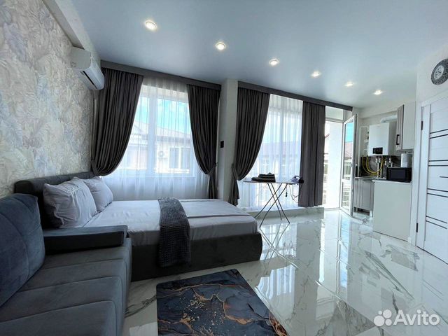 

Квартира-студия, 23 м², 2 кровати