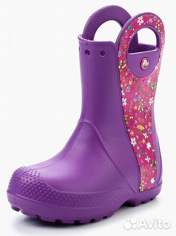 Сапоги полусапожки резиновые Crocs 34 - 35 р Сапоги полусапожки резиновые Crocs 34 - 35 р