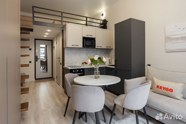 

Квартира-студия, 22,8 м², 2 кровати