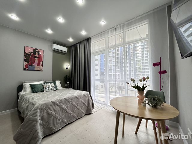 

Квартира-студия, 24 м², 2 кровати