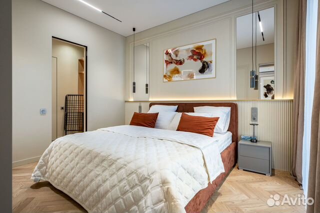 

1-к. квартира, 46 м², 2 кровати