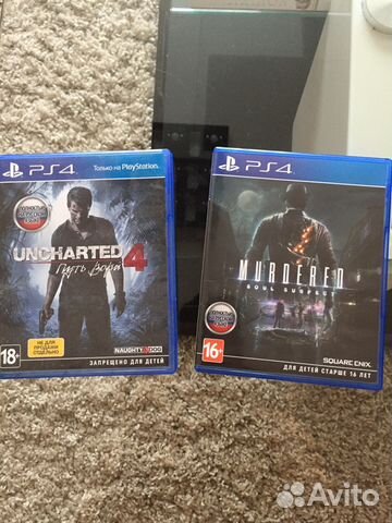 Игры на PS4, uncharted 4, m.u.r.d.r.e.d, продажа