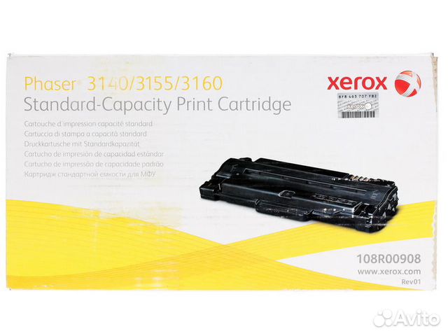 Картридж Xerox 108R00908