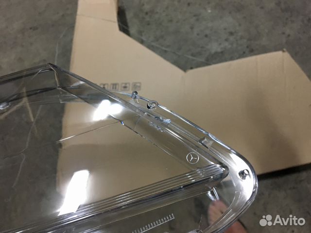 Стекло на фару мерседес С 204 рестайлинг