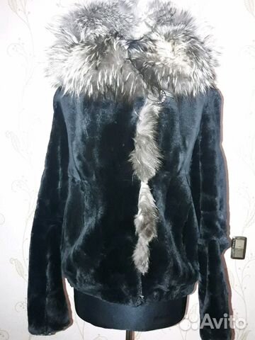 Полушубок с чернобурой лисой Полушубок с чернобурой лисой