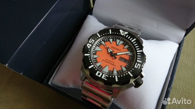 Seiko Orange Monster SRP315