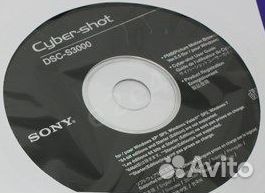 От Sony CyberShot DSC-S3000 диск с драйверами