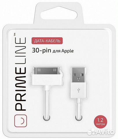 Кабель iPhone 4/4S/3GS/3G/iPad 2/3/iPod Prime Line Кабель iPhone 4/4S/3GS/3G/iPad 2/3/iPod Prime Line