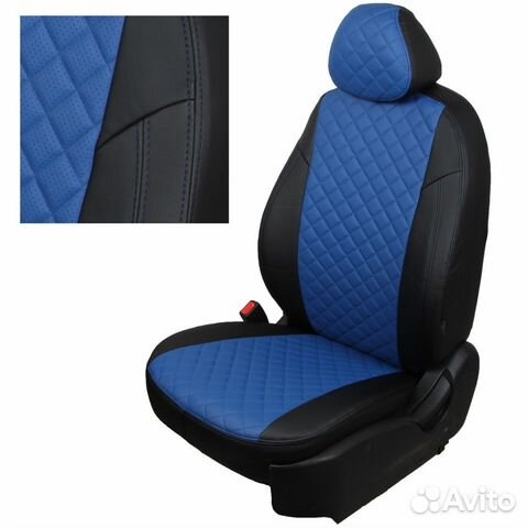 Настоящие авточехлы Автопилот (ромб) VW T-5 / Т-6 Настоящие авточехлы Автопилот (ромб) VW T-5 / Т-6