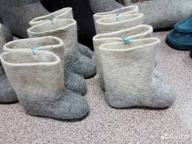 Детские валенки самовалки с галошами Детские валенки самовалки с галошами