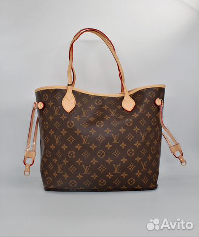 Кожаная сумка шоппер Луи Виттон Louis Vuitton