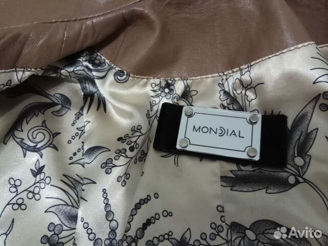 Плащ кожанный Mondial Плащ кожанный Mondial