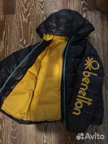 Пуховик Benetton 140-146