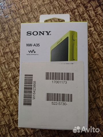 Плеер Sony nw a35