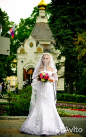 Платье свадебное, не венчаное
