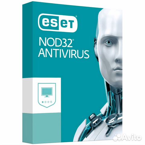 NOD32 Antivirus на 1 год