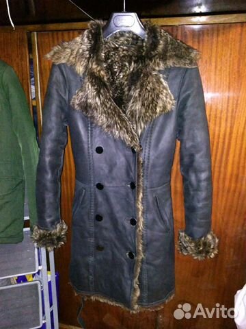 Дубленка натуральная с мехом тосканы. р. 42-44 Дубленка натуральная с мехом тосканы. р. 42-44