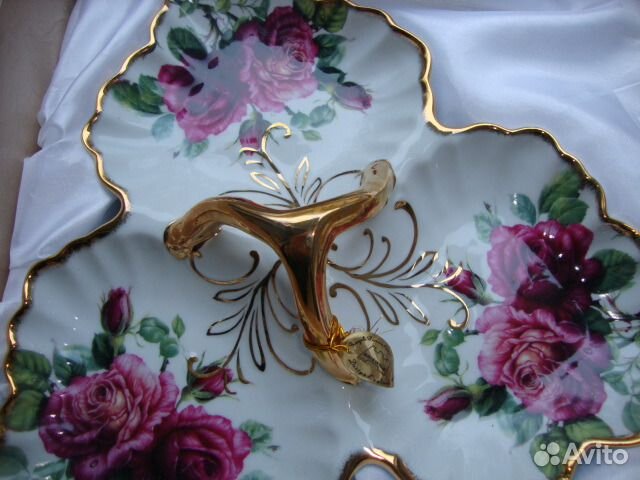 Блюдо фарфор Англия