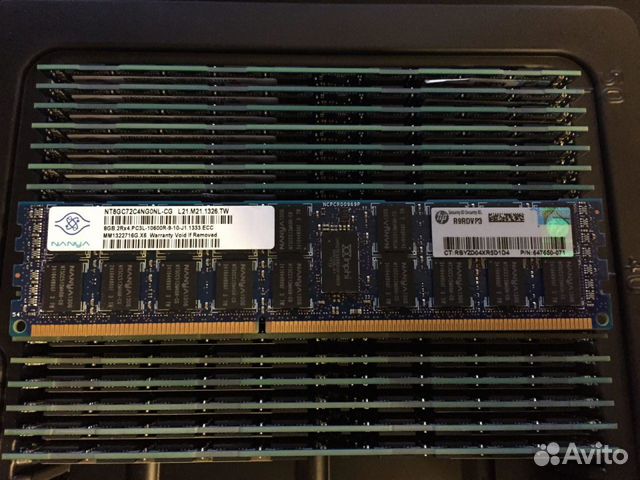 HP 8Gb DDR3 PC3L-10600R memory 647650-071 HP 8Gb DDR3 PC3L-10600R memory 647650-071